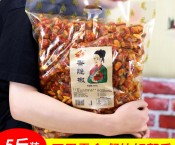 厂家特价批发四川特产辣椒休闲零食香辣脆陈大妈香脆椒240克袋装