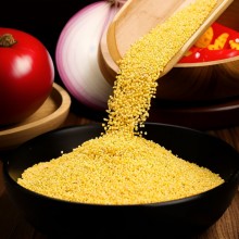 新小米 5斤内蒙敖汉小米黄小米煮粥煮饭营养健康小米金黄